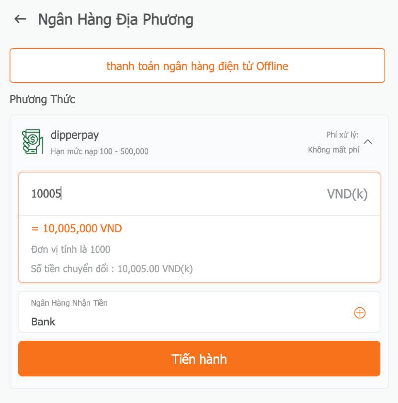 Hướng dẫn nạp tiền vào ví AE888 dễ dàng